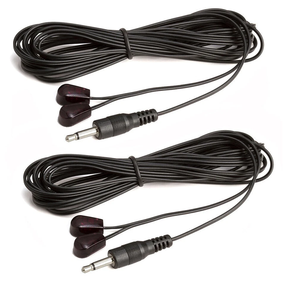 2 Pack IR Extender Kit Remote Control Repeater Infrared Emitter Blaster Receiver - Image 4 of 4