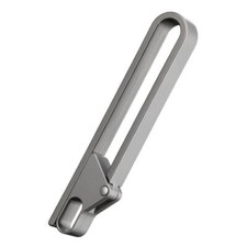 EDC Titanium Alloy Quick Buckle Detach Belt Waist Hanging Keychain Key Ring Tool