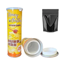 Potato Chip Diversion Safe Stash Can Screw Lock Hidden Compartment For Valuables