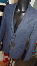 SANTANIELLO SARTORIA SALERNO WOOL JACKET 50 500.00 CART.SA-A57LK SLIM
