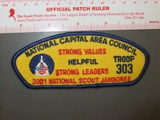 Boy Scout JSP 2001 National Capitol Area BLU 7231CC