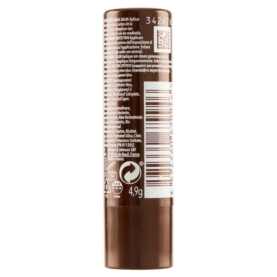 Piz Buin Stick Solare Per Labbra Protezione Alta SPF30 Filtro UVA/UVB 4.9 gr Foto 2 de 4