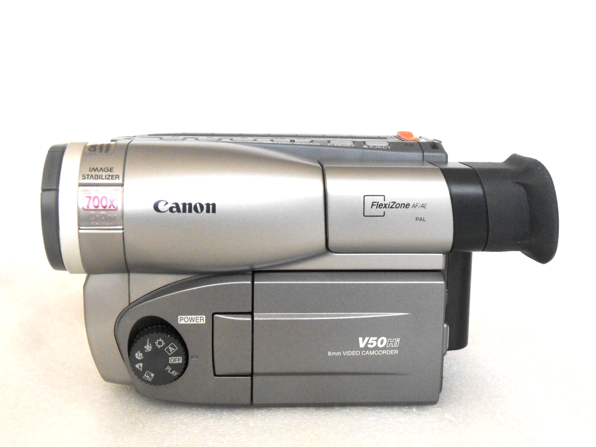 Canon Camcorder V50 HI8 Video Camera #TOP Condition | eBay