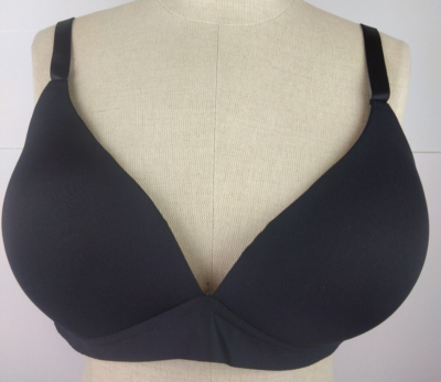 Catherine Malandrino RN 146342 Black Wireless T Shirt Bra Size 40
