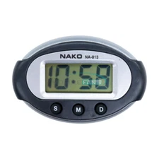 Smart Mini Digital Clock 3 Buttons Portable Car Auto Dashboard LCD Display.