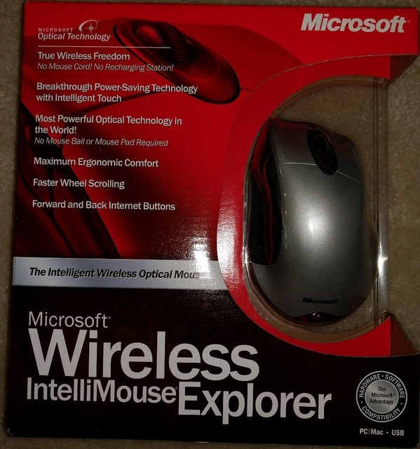 Microsoft wireless Explorer intellimouse (659556694715)