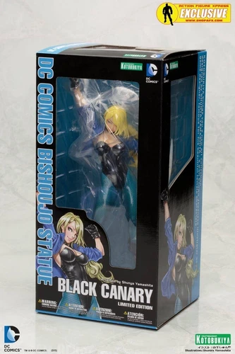 Black Canary Classic Blue Costume 2016 SDCC - Kotobukiya DC 1/7 Scale-New Sealed
