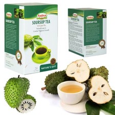 Soursop Leaf Tea Annona muricata Guanabana 100 Organic Herbal Drink 20 Tea Bags