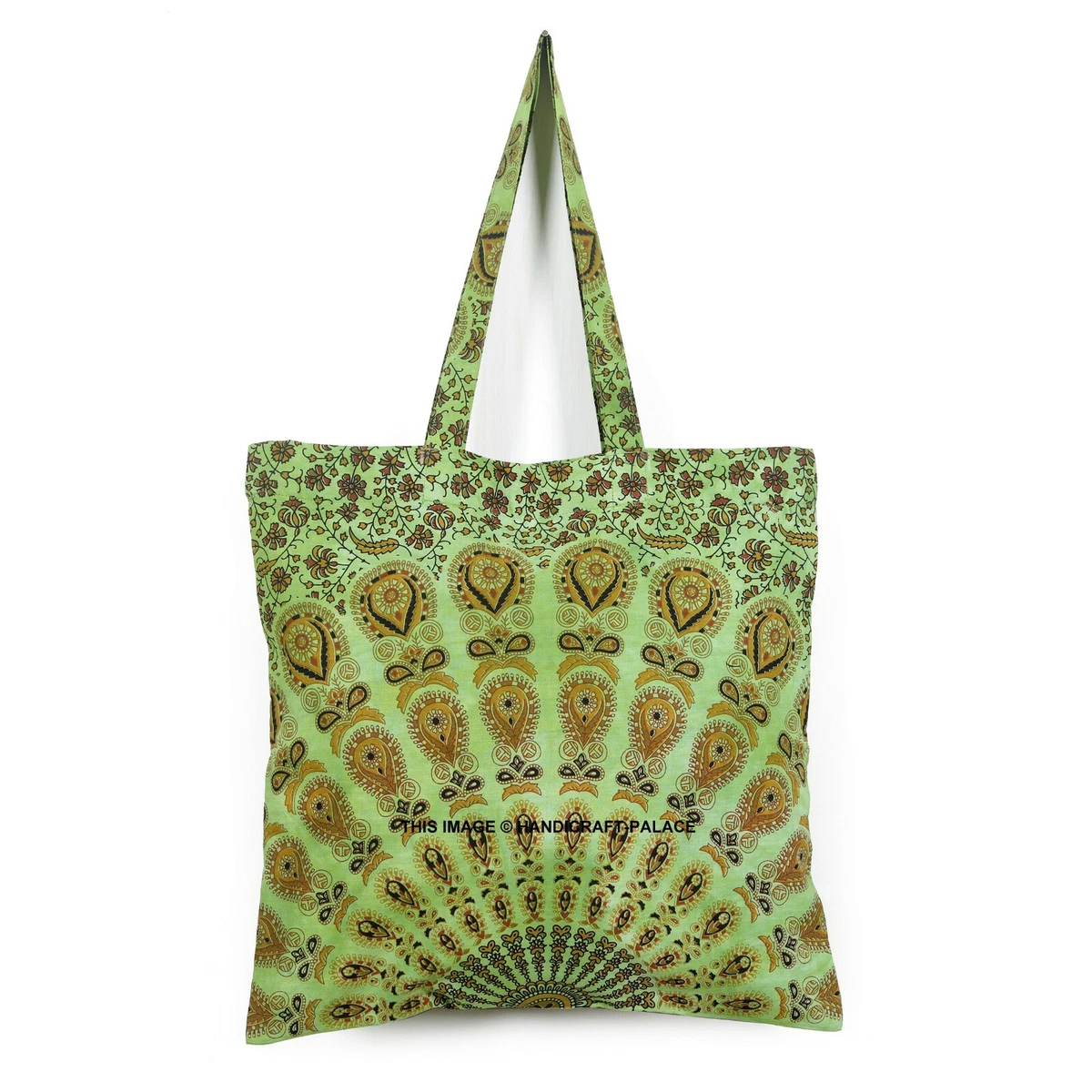 Mandala Shopping Bag Hippie Shoulder Bag Cotton Tote Bag Indian Multipurpose  Bag