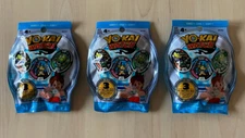 Yo-Kai Watch Series 1 Blind Bag Medals Lot of 3 (9 medals) YoKai New Sealed
