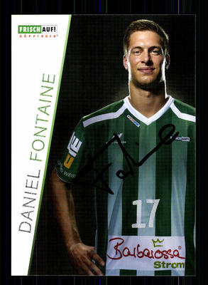 Daniel Fontaine  Autogrammkarte Frisch auf Göppingen 2012-13 + A 140757