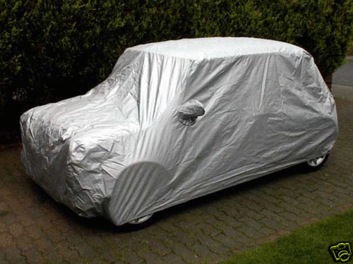Voyager PLUS Outdoor Car Cover for the Classic Mini with Hemline Tension Skirt - Picture 3 of 6