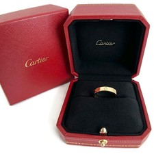 Cartier Single Diamond Love Ring 18K Yellow Gold, Size 57 (US 8), 5.12 Grams