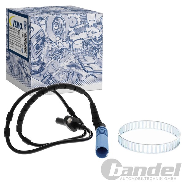 Vemo ABS-SENSOR Raddrehzahl Hinterachse Passend FÜR BMW X3 | V20-72-7801-image