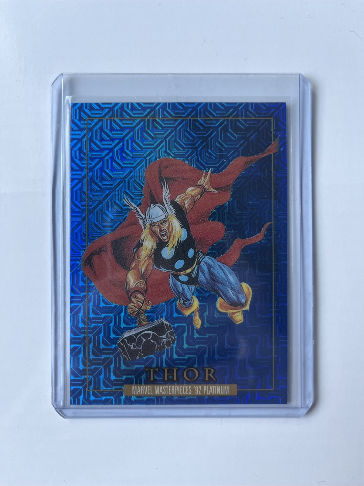 THOR 2024 Marvel Masterpieces '92 Platinum Blue Traxx #92 a01