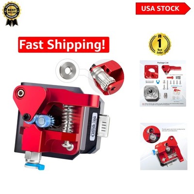 Efficient Metal Dual Gear Extruder with Nema 17 for Ender 3 Compatible Printers