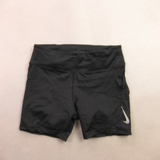 Nike Shorts Girls Small Lightweight Outdoors Activewear Black Dri-Fit