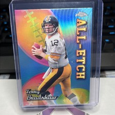 Terry Bradshaw 2024 Topps Chrome Football All Etch~Pittsburgh Steelers~HOF
