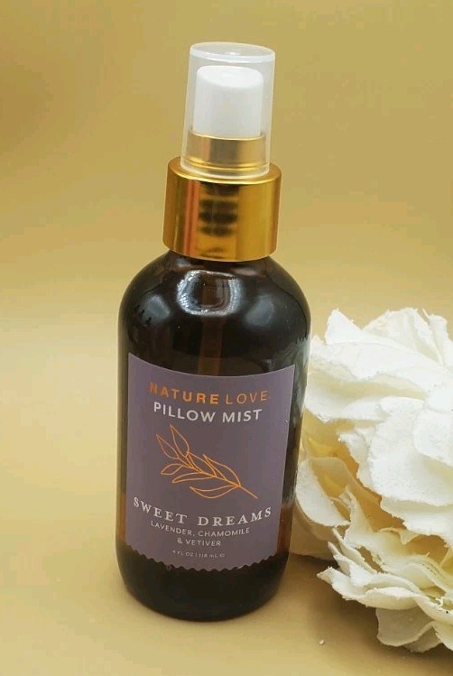 Nature Love Pillow Mist Sweet Dreams Lavender Chamomile & Vetiver 4 fl New 