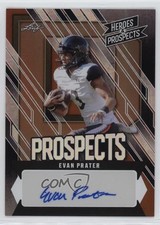 2024 Leaf Heroes & Prospects Prospect Bronze 86/99 Evan Prater #AP-EP1 Auto 0u66