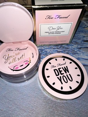 Too Faced Dew You Setting Powder in Translucent Radiant Pearl new