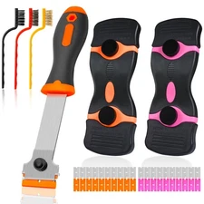 6PCS Razor Blade Scraper Tool, 3Pack Razor Scraper Set with Extra 40Pcs Blade...