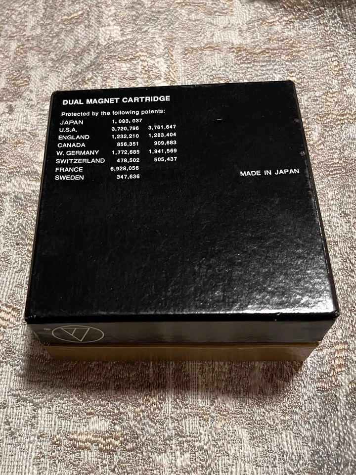 VTG Audio-Technica AT15Sa Empty Cartridge Box w/Manual, Case for Display Storage - Image 3 of 4