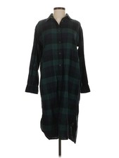 Uniqlo Women Green Casual Dress S