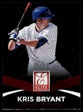 Kris Bryant Rookie #36 2015 Panini Donruss Elite Chicago Cubs Baseball Card MLB. rookie card picture