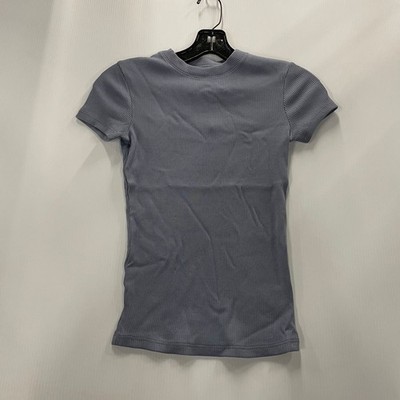 THEORY Tiny Tee 2 Women's Size P Wildwind Compact Rib
