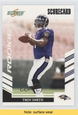 2007 Score Rookie Scorecard 422/750 Troy Smith #367 READ 0l2