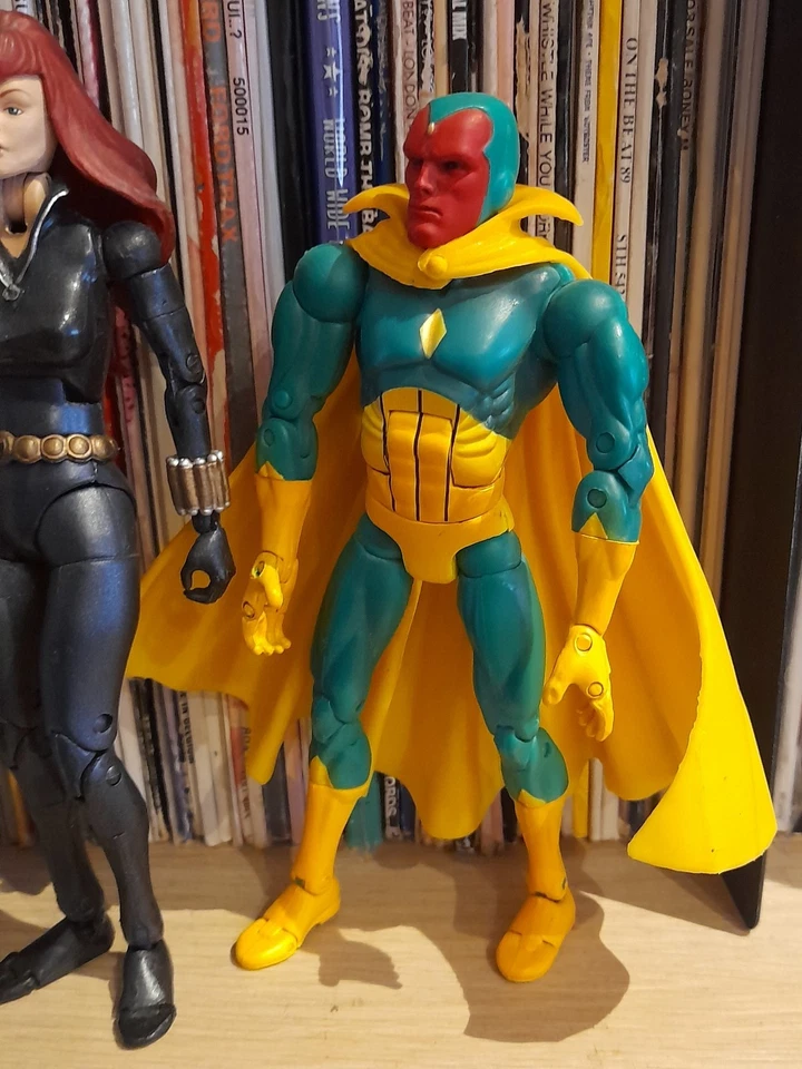 Lot 3 Avengers Marvel Hawkeye, Black Widow & Vision 2003 - Photo 3/3