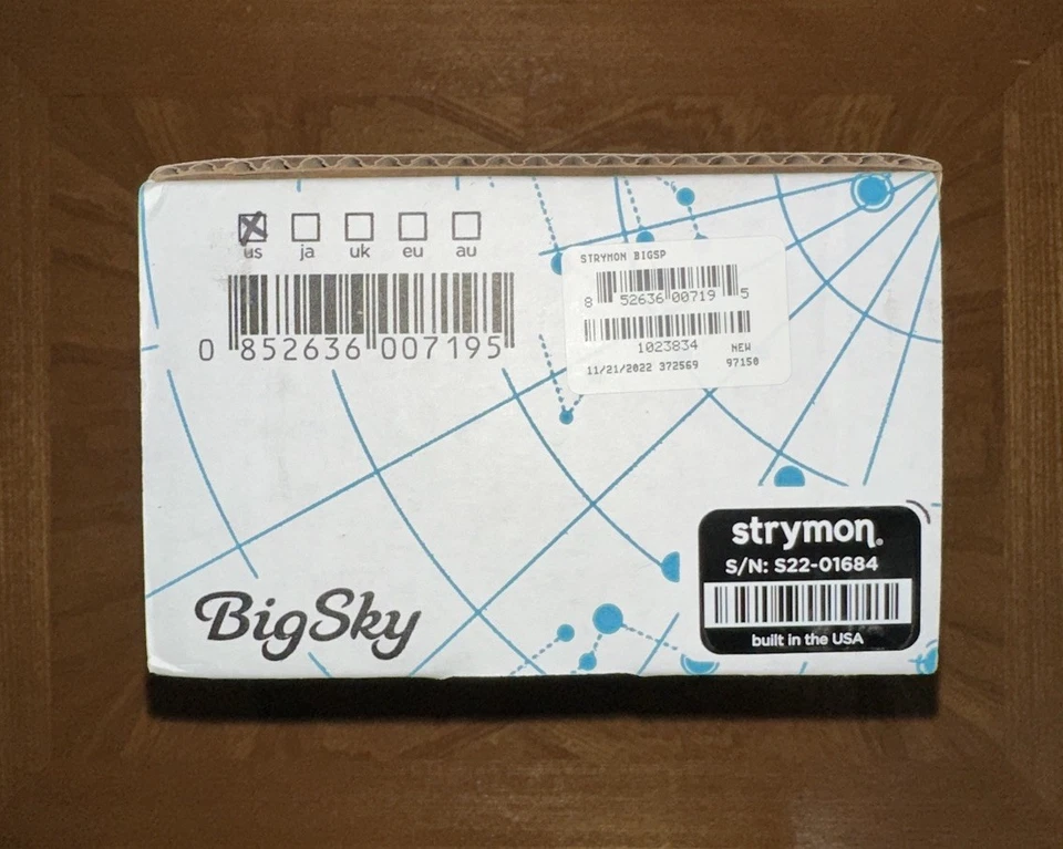 Strymon BigSky Multidimensional Reverb Pedal - OPEN BOX,  TESTED - Image 3 of 4
