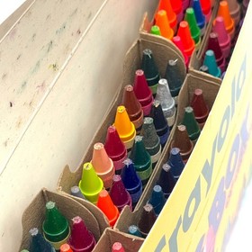 Vintage Crayola Crayons Sega Pico Promo 96 Big Box Open Box Unused 1994 Made USA