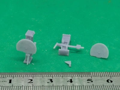 MARSTON MODELS Attrappe SR Bodensignal ) Spur O oder 7mm (1:43) 2er Pack