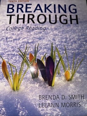Breaking Through : College Reading Paperback