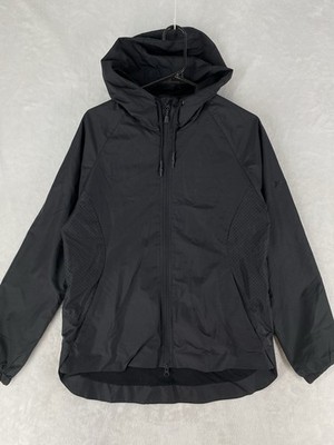 Imperial Motion Jacket Medium Black Welder Ghost Reflective Hooded Windbreaker