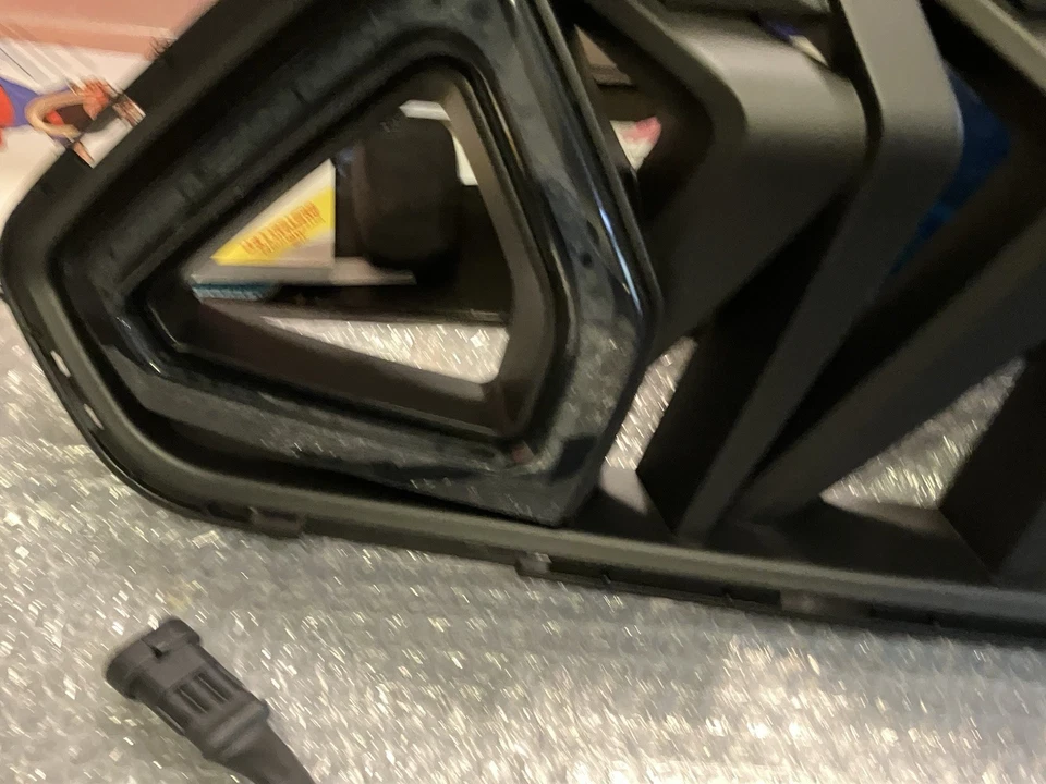 Mustang RTR 2018-2023 estilo parrilla superior LED DRL señal de giro GT EcoBoost negro Foto 4 de 4