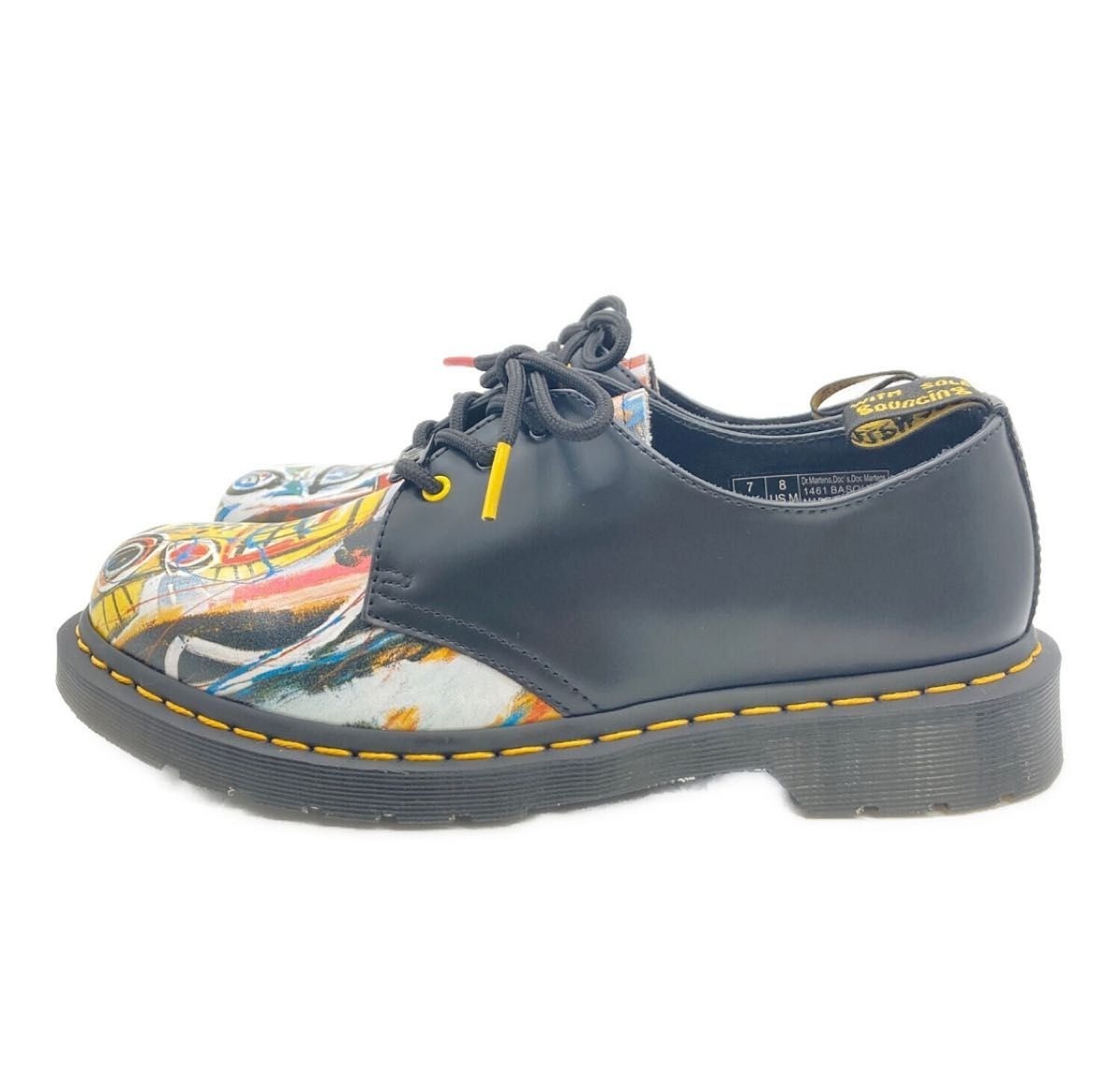 Dr Martens x Jean-Michel Basquiat 1461 3 Eye Shoes 26320001 Black