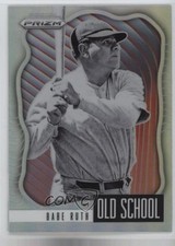 2021 Panini Prizm Old School Silver Prizm Babe Ruth #OS-1 HOF 13i1