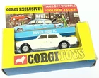 Corgi 275 Rover 2000 TC Golden Jacks Scarce White Model Original Vintage