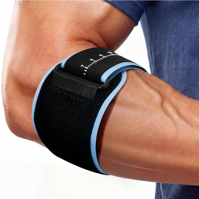 Elbow Brace with Removable Pad for Tennis Elbow & Tendonitis - Adjustable Counte