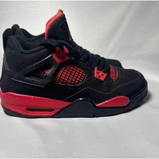 Size 7 - Nike Air Jordan 4 Retro GS Red Thunder Men's Shoes