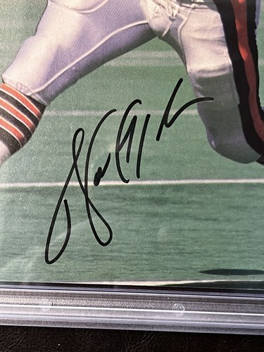 Walter Payton Signed Auto 8x10 Magazine Photo PSA DNA Chicago Bears HOF - Picture 2 of 4