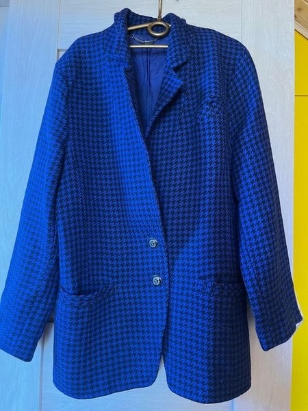 Women Basler Blazer Navy Wool 36