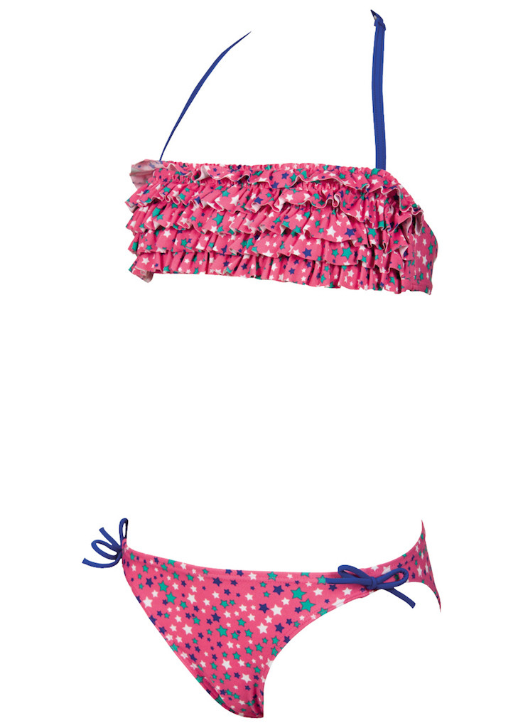 КУПАЛЬНИК- БИКИНИ ДЛЯ ЮНИОРОК В СПОРТИВНОМ КОСТЮМЕ - STARS - FRESIA - 1B29898 - WATERFEEL PLUS 5290₽