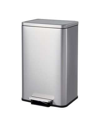 Kitchen Trash Can, 13 Gallon Stainless Steel Garbage Can with Quiet Soft-Clos...