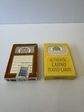 Golden Nugget Casino Las Vegas Vintage Casino Played Cards Deck Used Set Of 2
