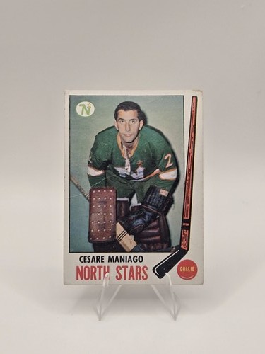 Cesare Maniago #121 1969 Topps card