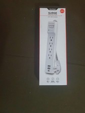 CyberPower 5 ft. 2 USB-A 1 USB-C 1500J 4-Outlet Surge Protector